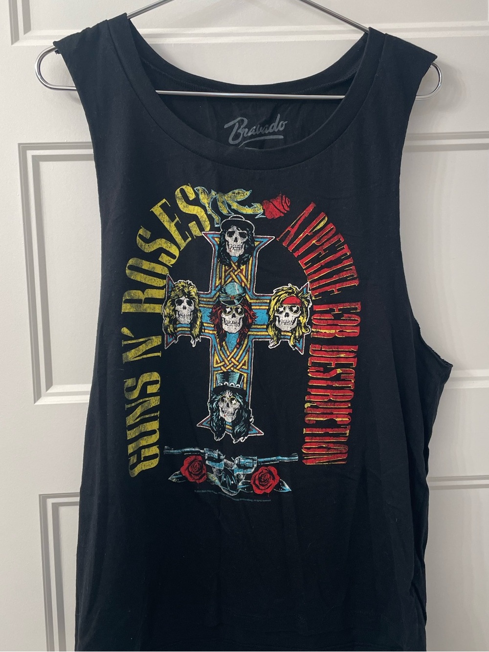 XL - Guns & Roses - 100% cotton